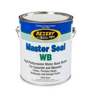 Desert Brand Master Seal WB combines the excellent weather resistance, durability, and adhesion of a nano- acrylic latex with the mar resistance, tough abrasion.
