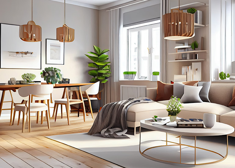 How to Plan a Complete Home Makeover Using Paint, Flooring, and Blinds Together