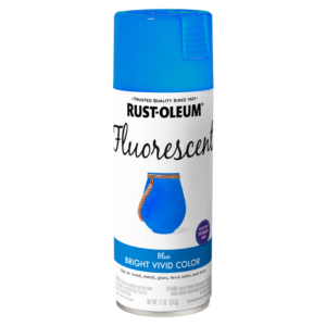 Rust-Oleum Fluorscent Blue