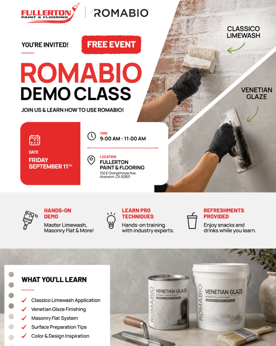 Romabio Demo Class – Anaheim, CA 09/11/26